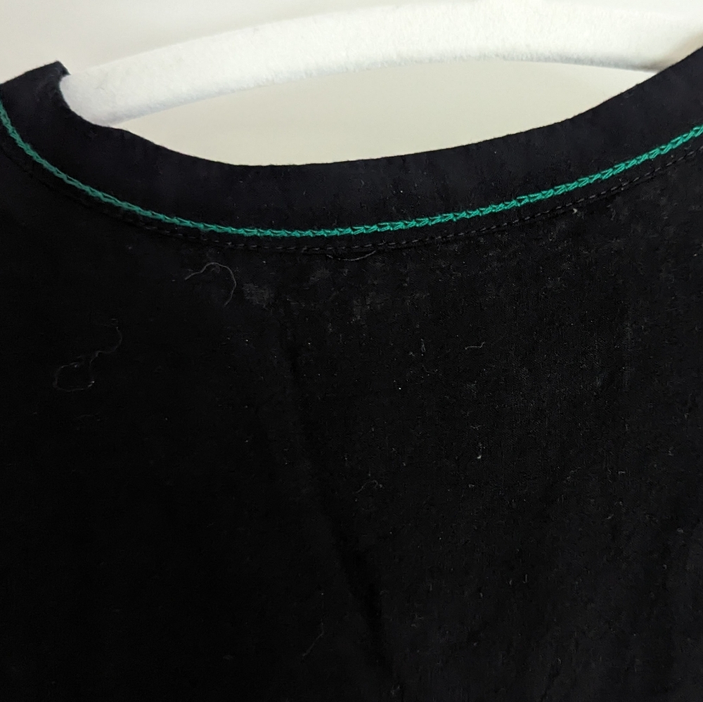 Loft Embroidered Peasant Top - image 3